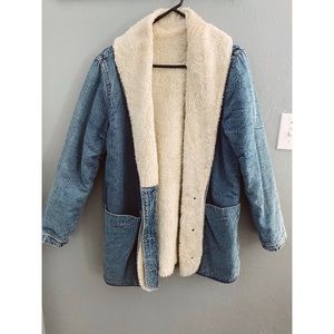 UO Sherpa Jean Jacket